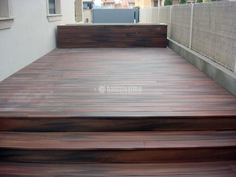 Oferta madera exterior tecnológica Fiberon a 105 € / m2