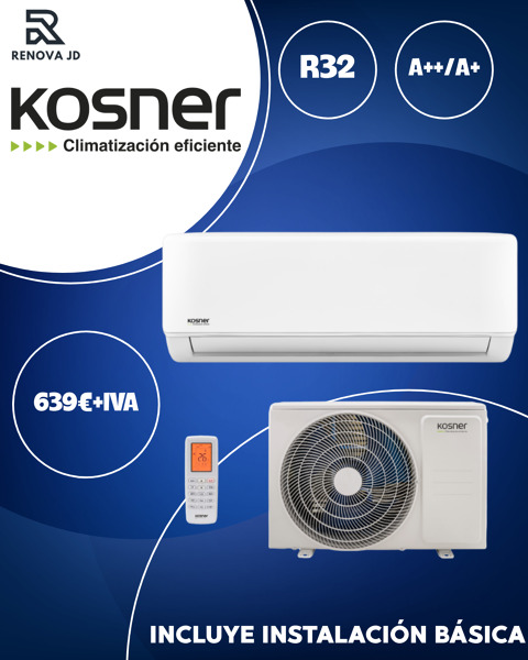 Aire acondicionado split Kosner