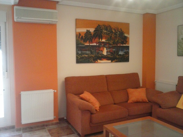 alisado de gotele y pintado con pintura lavable