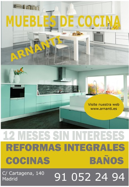 Amueblar y reformar tu cocina, en 12 meses sin intereses