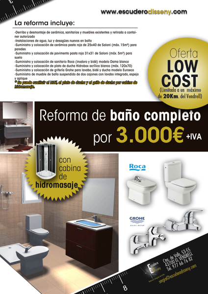 Baño completo por 3000€