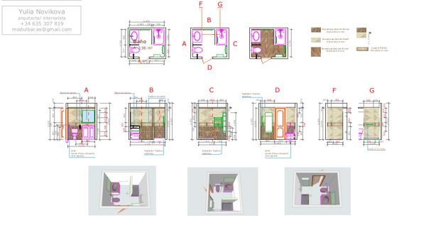 Baño | Distrubusión de diseño