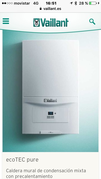 Calderas Vaillant 