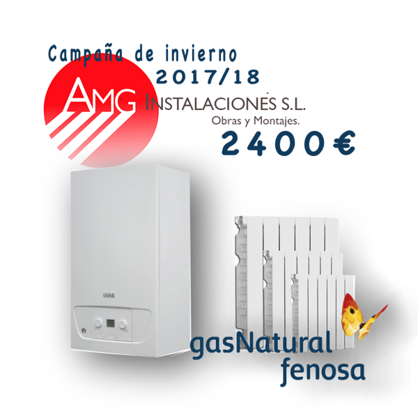 CALEFACCCION TOTAL A GAS NATURAL.