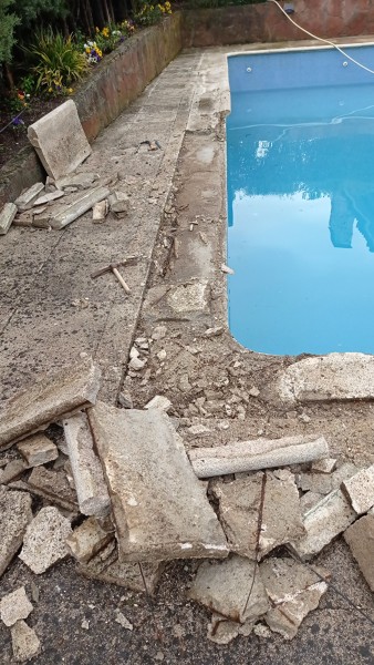 cambiamos el perimetro de la piscina