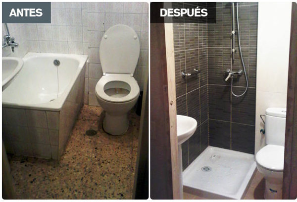 cambio bañera por plato de ducha