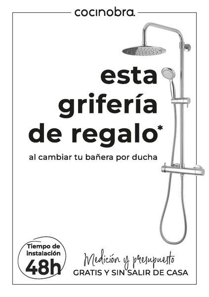 Cambio de bañera por ducha