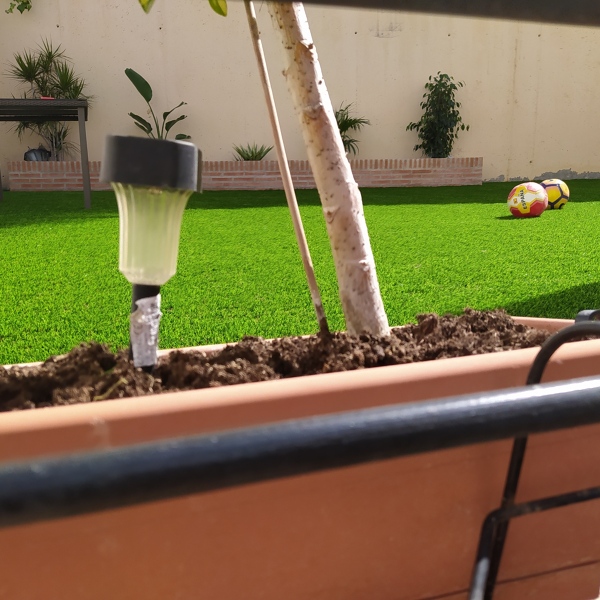 Césped artificial en tu terraza