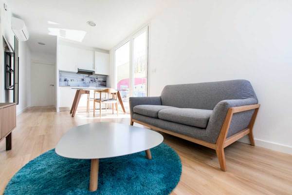 Cocina-comedor casa modular en oferta
