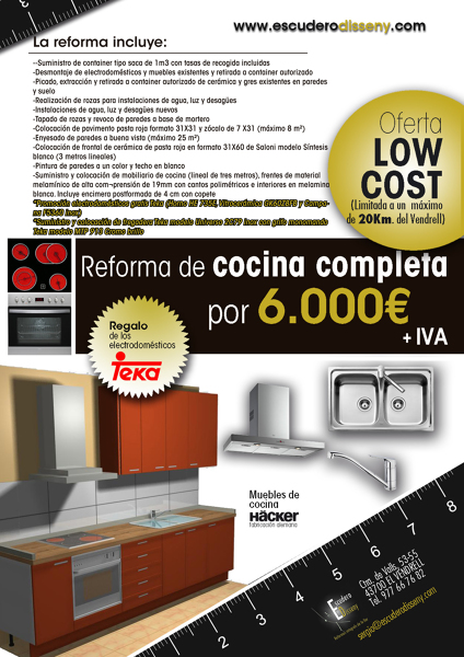Cocina completa por 6000€