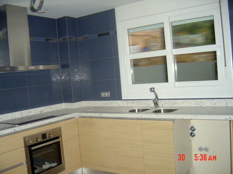 cocina en villa italiana