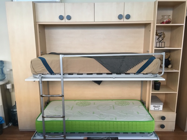 Composición litera abatible 90 x 190, antes 2.200€ ahora 1.100€