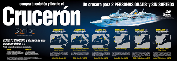 Compra tu colchon y llévate el CRUCERÓN