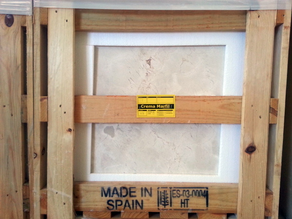 Crema Marfil pulido calidad Clasico