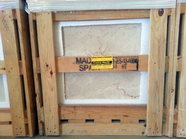 Crema Marfil pulido calidad Clasico