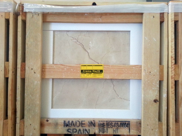 Crema Marfil pulido calidad Clasico