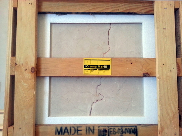 Crema Marfil pulido calidad Clasico