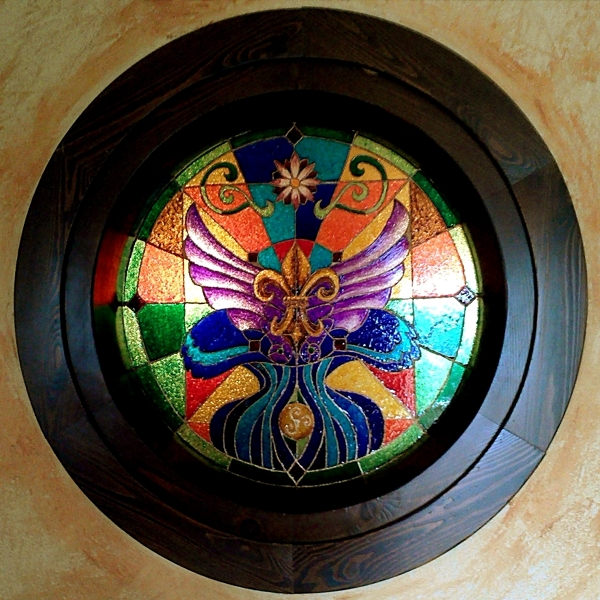 Cristal decorado