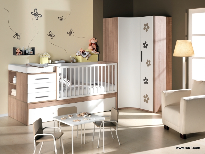 cuna convertible flores