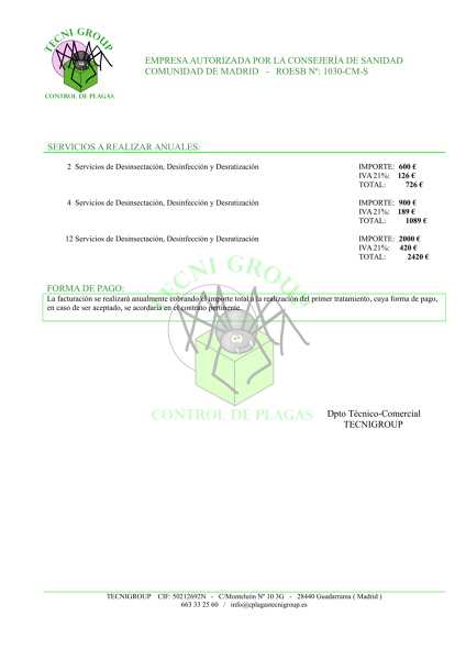 DESCUENTO COMUNIDADES