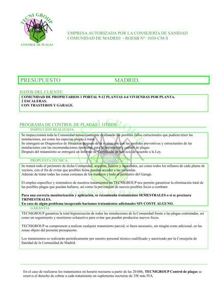 DESCUENTOS COMUNIDADES