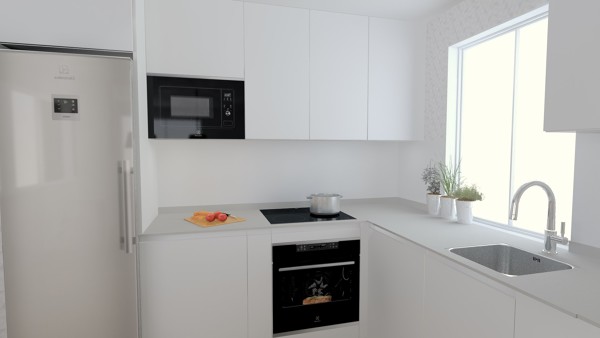 DISEÑO COCINA CHAMBERÍ