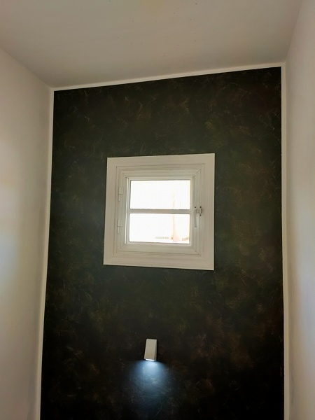 efecto decorativo pintura varios colores