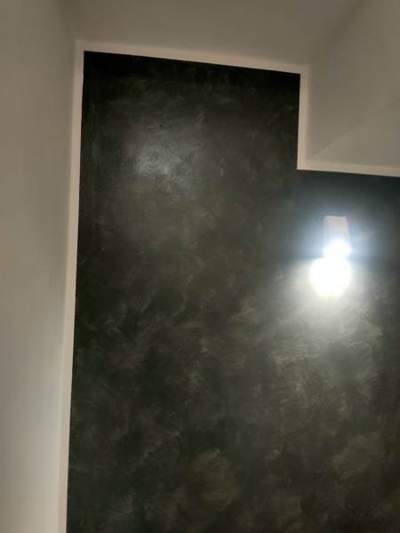 efecto decorativo pintura varios colores