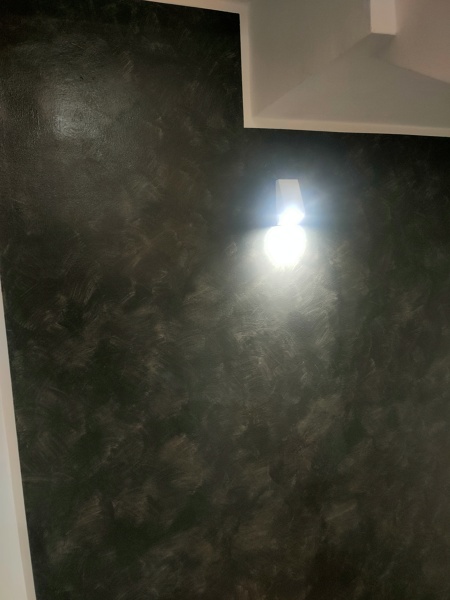 efecto decorativo pintura varios colores