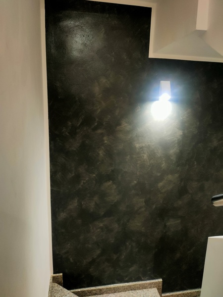 efecto decorativo pintura varios colores