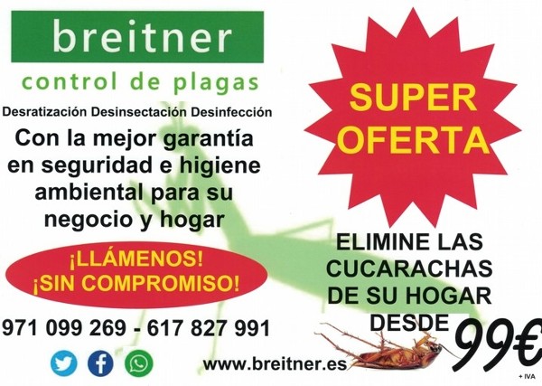 ¡Elimine las cucarachas de su hogar desde 99€!