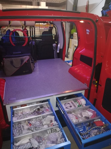 equipamiento furgonetas