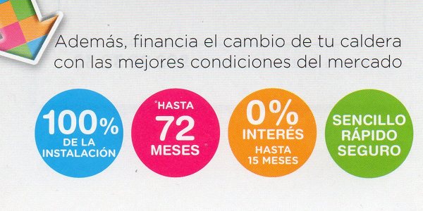 FINANCIA TU CALDERA SIN INTERESES