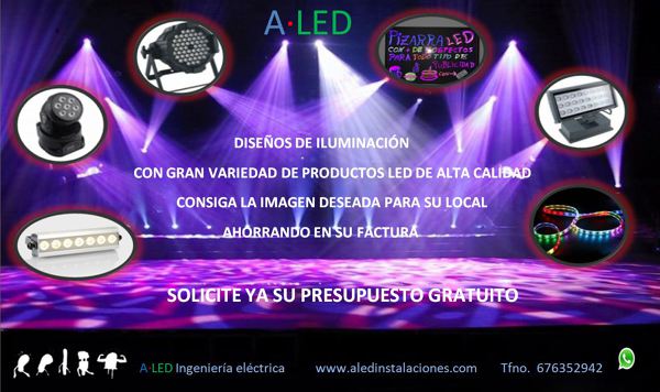 ILUMINACION LED BARES