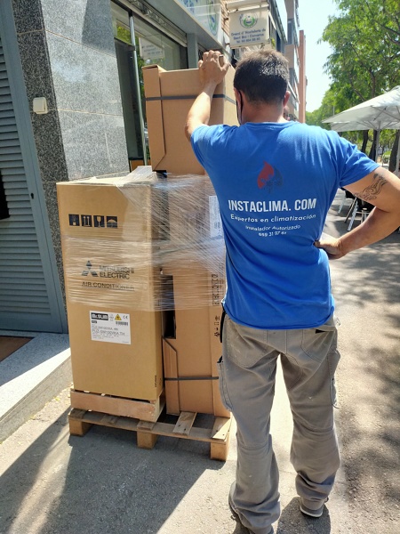 Instalacion aire acondicionado conductos
