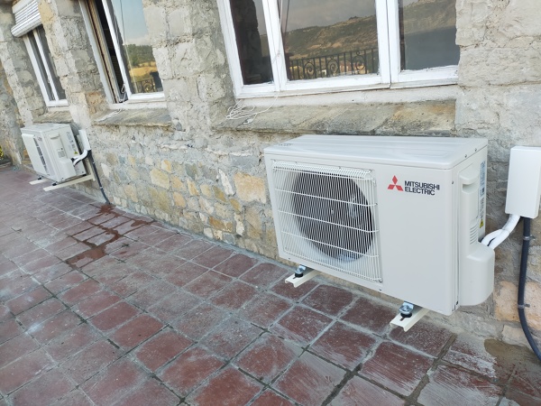 Instalacion compresor mitsubishi