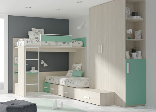 kids touch dormitorio juvenil