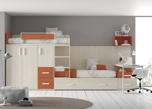 kids touch dormitorio juvenil