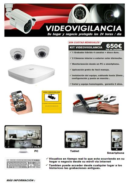 Kit de Videovigilancia