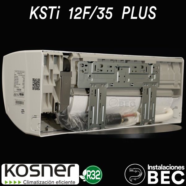 KOSNER KSTI 12F-35 - R32 - Aire Acondicionado Instalaciones BEC 09 - unidad interior