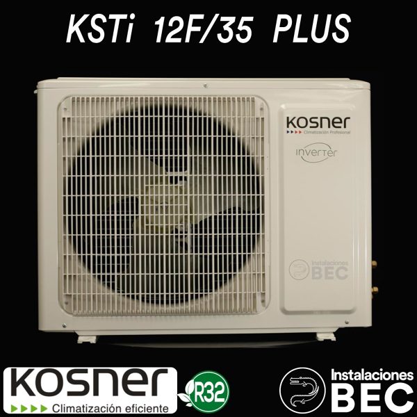 KOSNER KSTI 12F-35 - R32 - Aire Acondicionado Instalaciones BEC 11 - unidad exterior