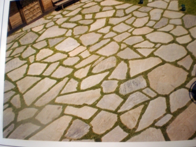 LAJA CON JUNTA CESPED