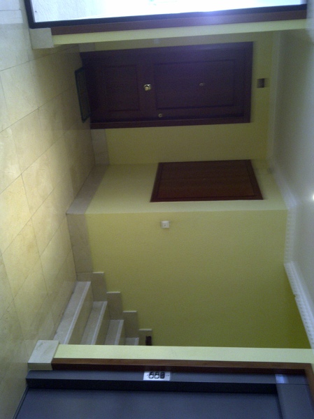 Limpieza de escaleras