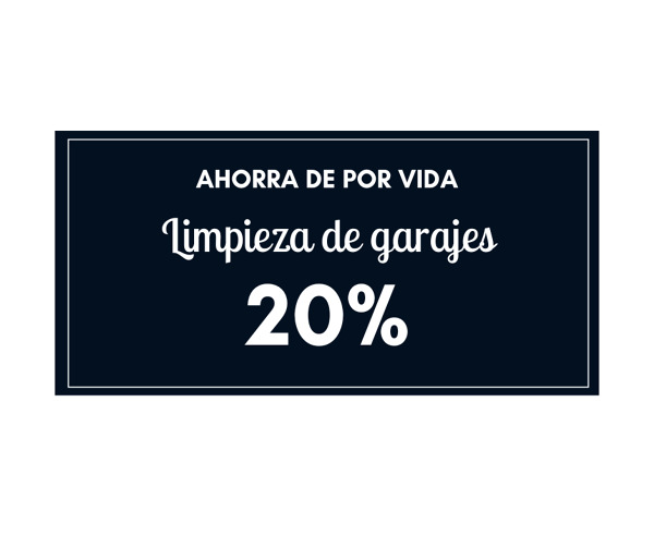 Limpieza de garajes
