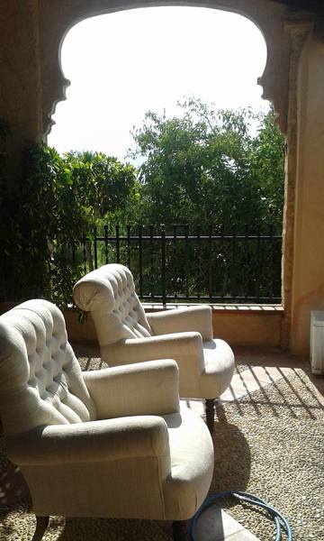 Limpieza de sillones