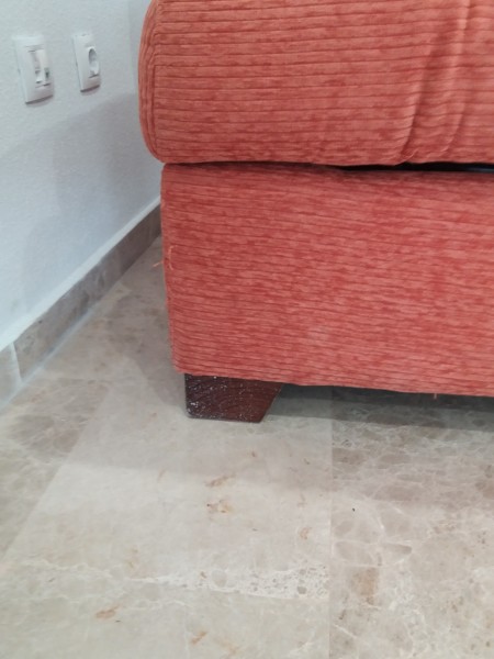 Limpieza de sofa