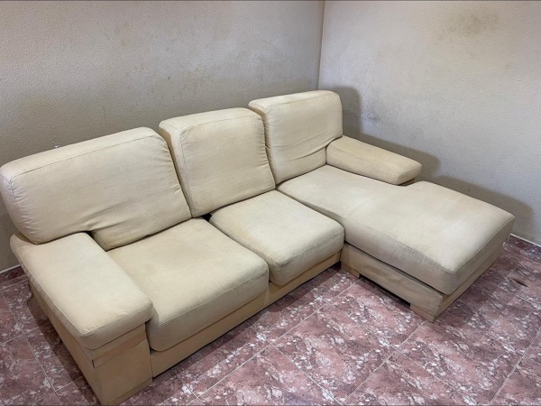 LIMPIEZA SOFA DESPUES