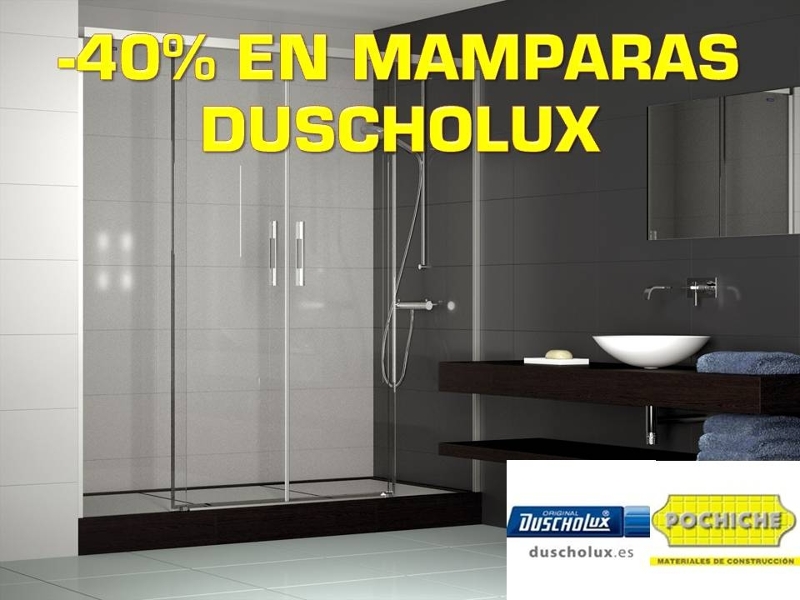 Mamparas con -40% descuento en Pochiche