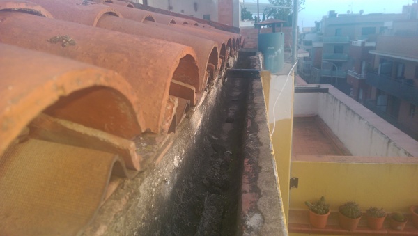 Mantenimiento de cubierta .