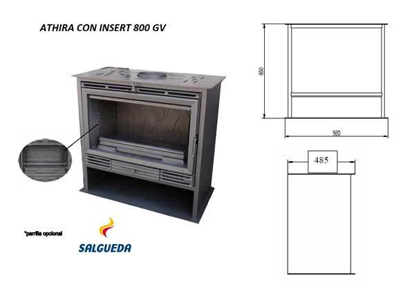 Medidas Athira 800